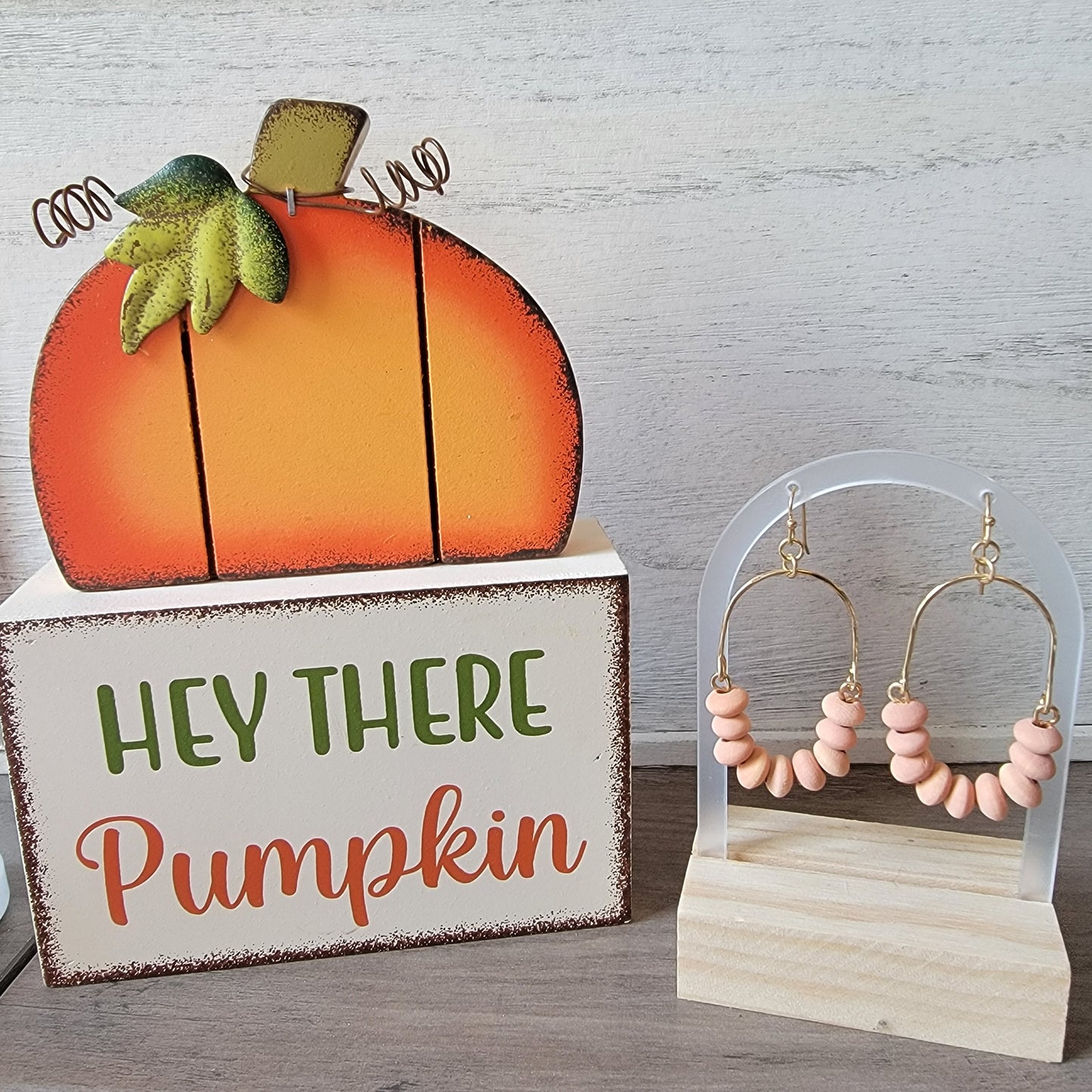 Beaded Love Earrings