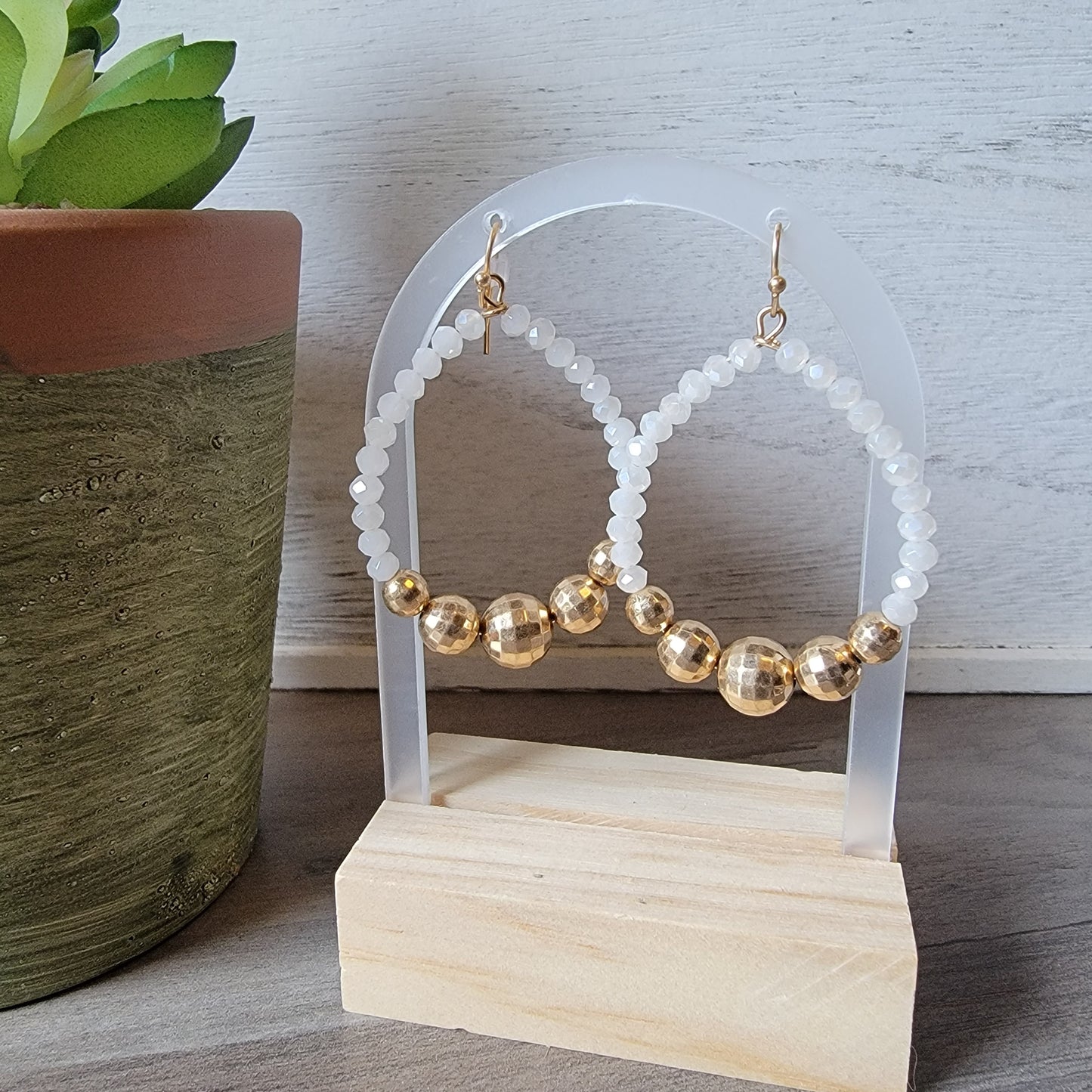 Disco Beaded Earrings
