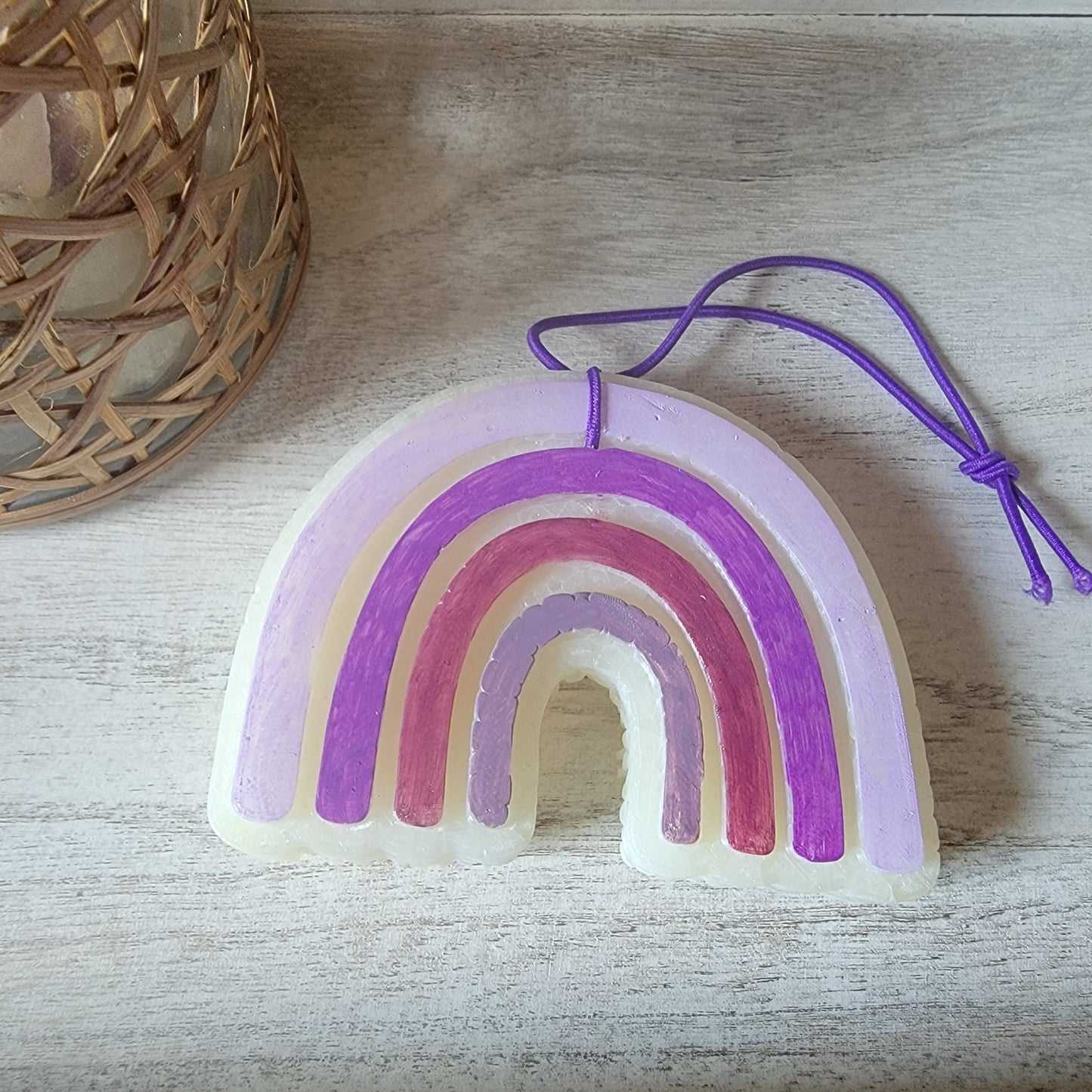 Boho Rainbow Car Freshie
