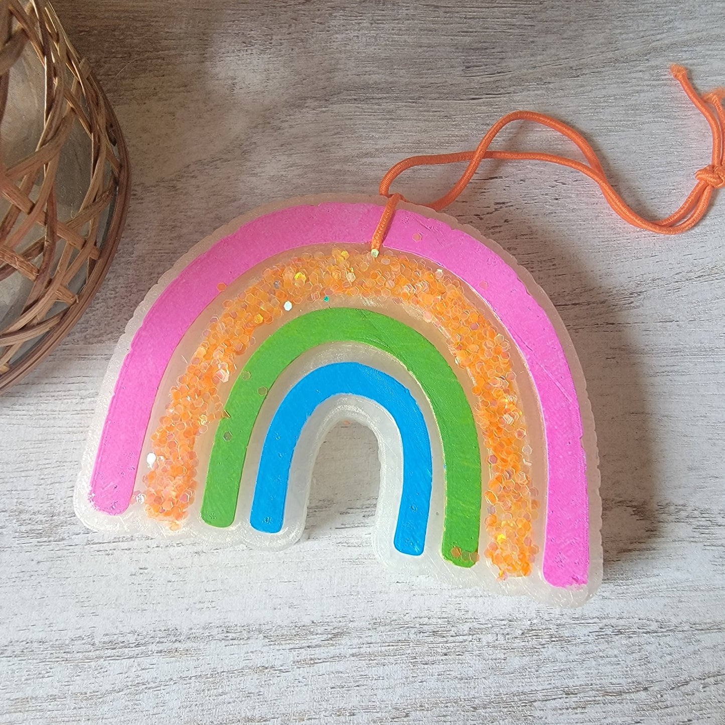 Boho Rainbow Car Freshie