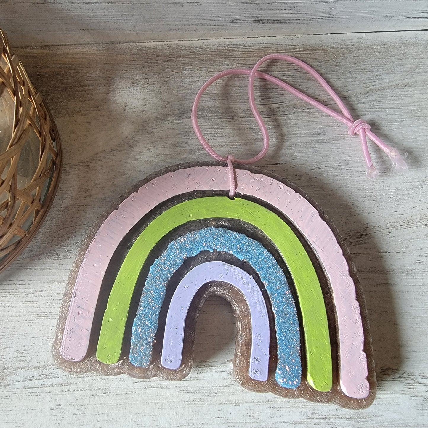 Boho Rainbow Car Freshie