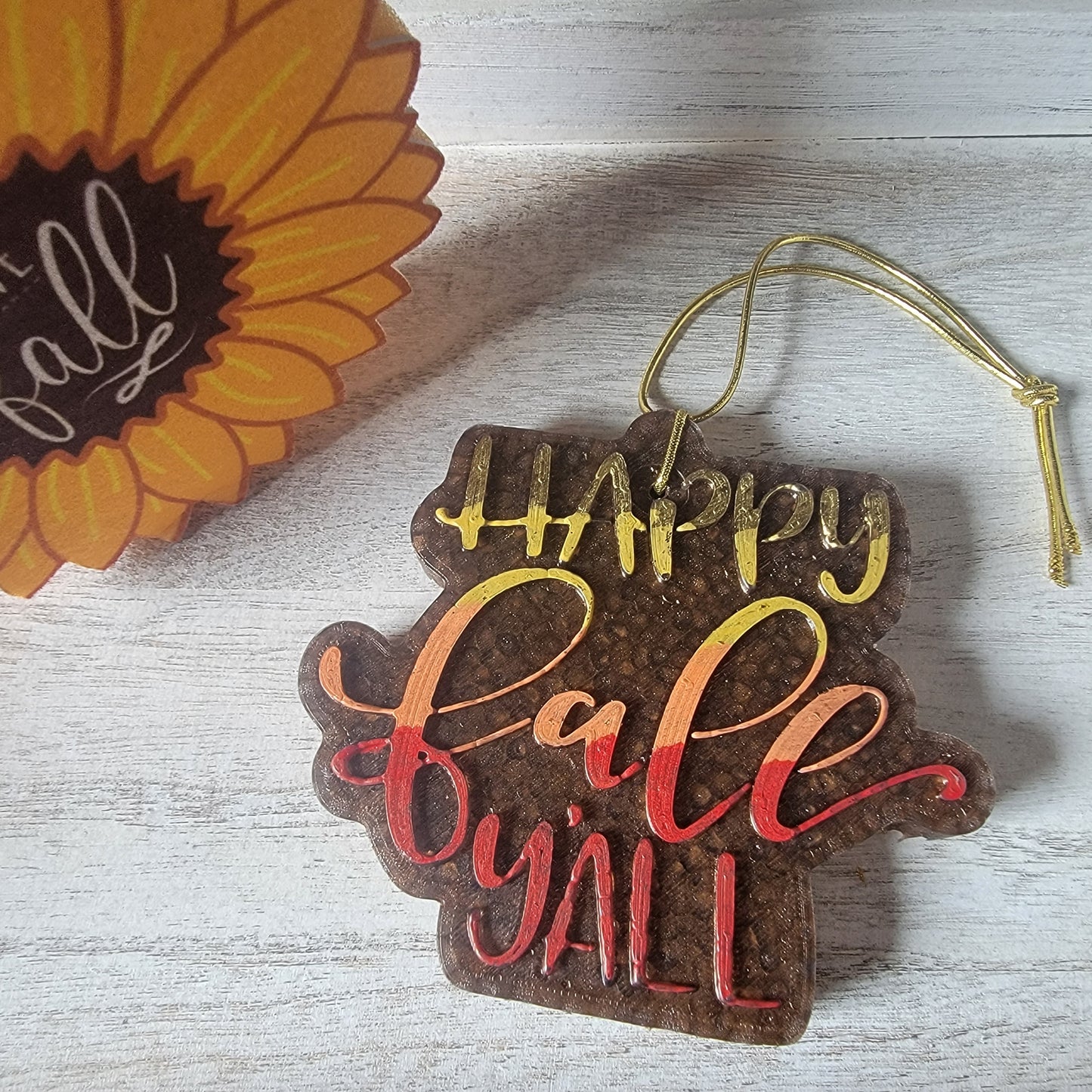 "Happy Fall Y'all" Car Freshie