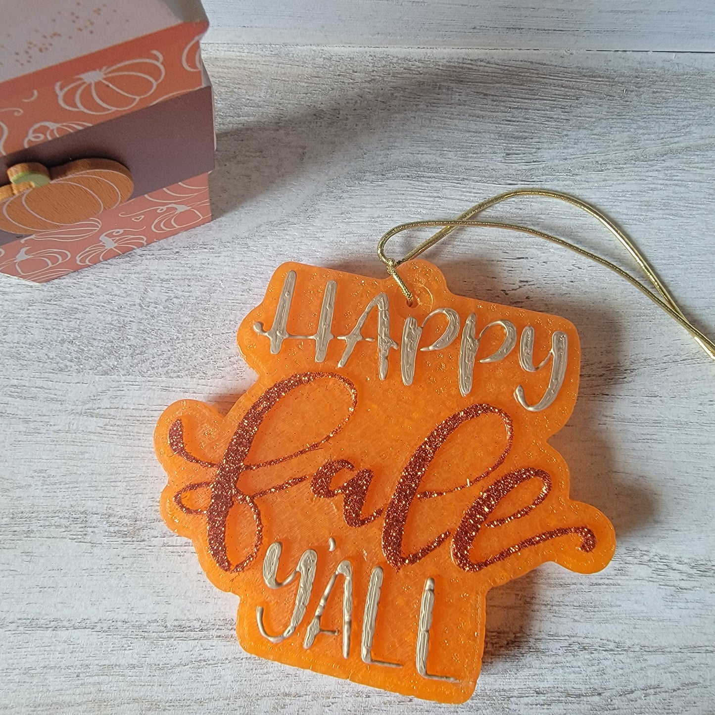 "Happy Fall Y'all" Car Freshie