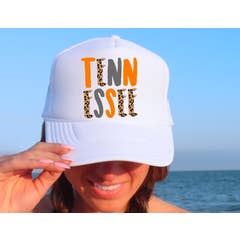 Tennessee Leopard Trucker Hat