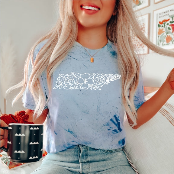 TN State Floral Tee
