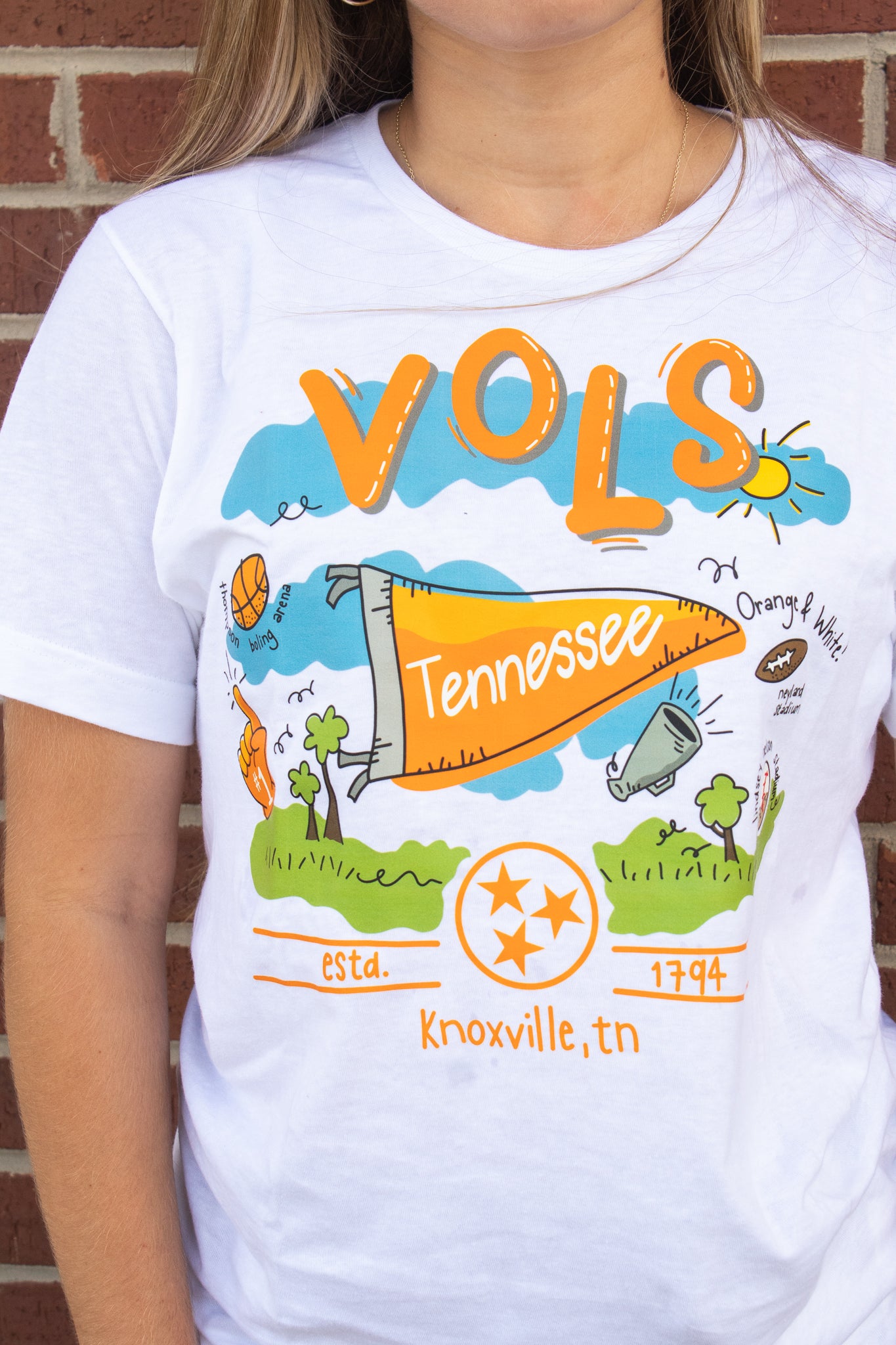 TN Vols Flag Tee