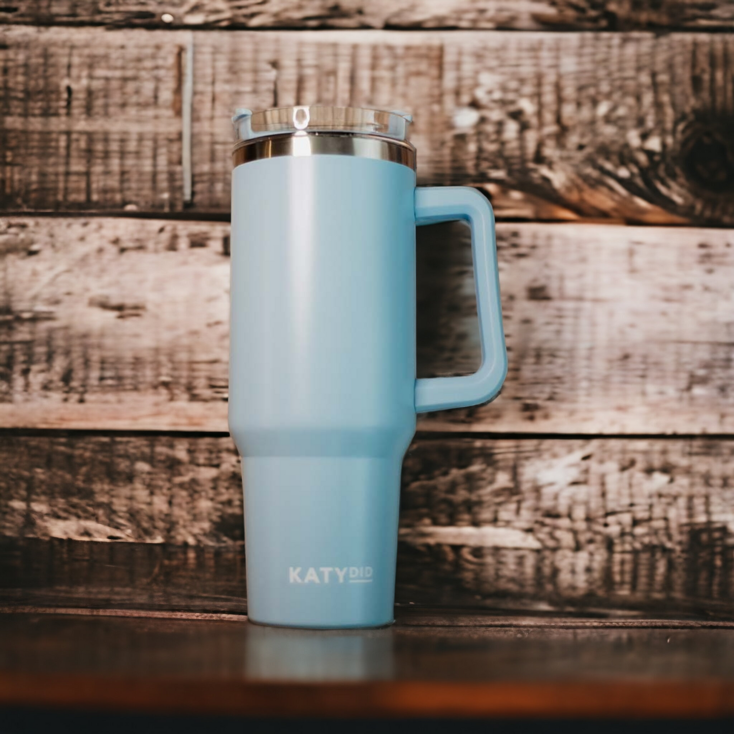 Light Blue Travel Tumbler 40 oz