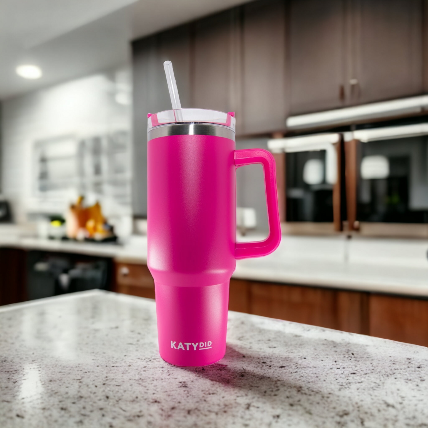 Hot Pink Travel Tumbler 40 oz