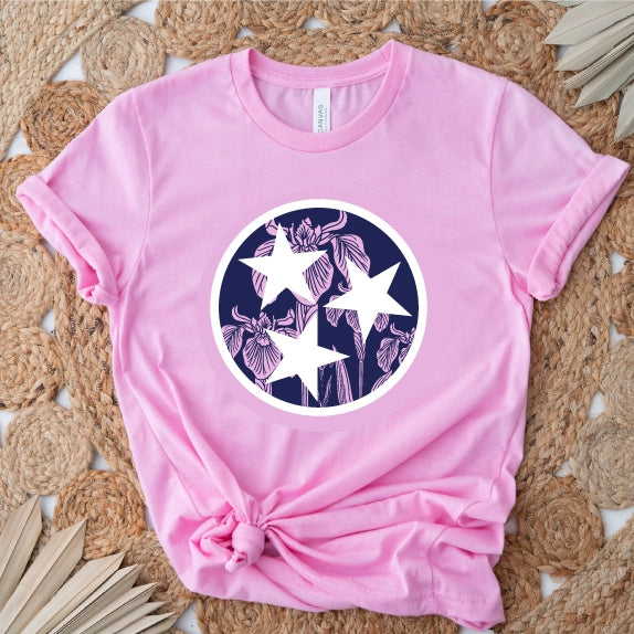 Iris Tri Star Tee