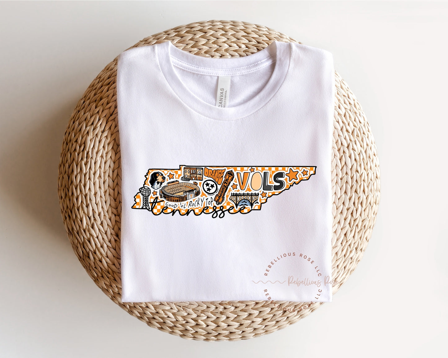 Vols Collage Graphic Tee
