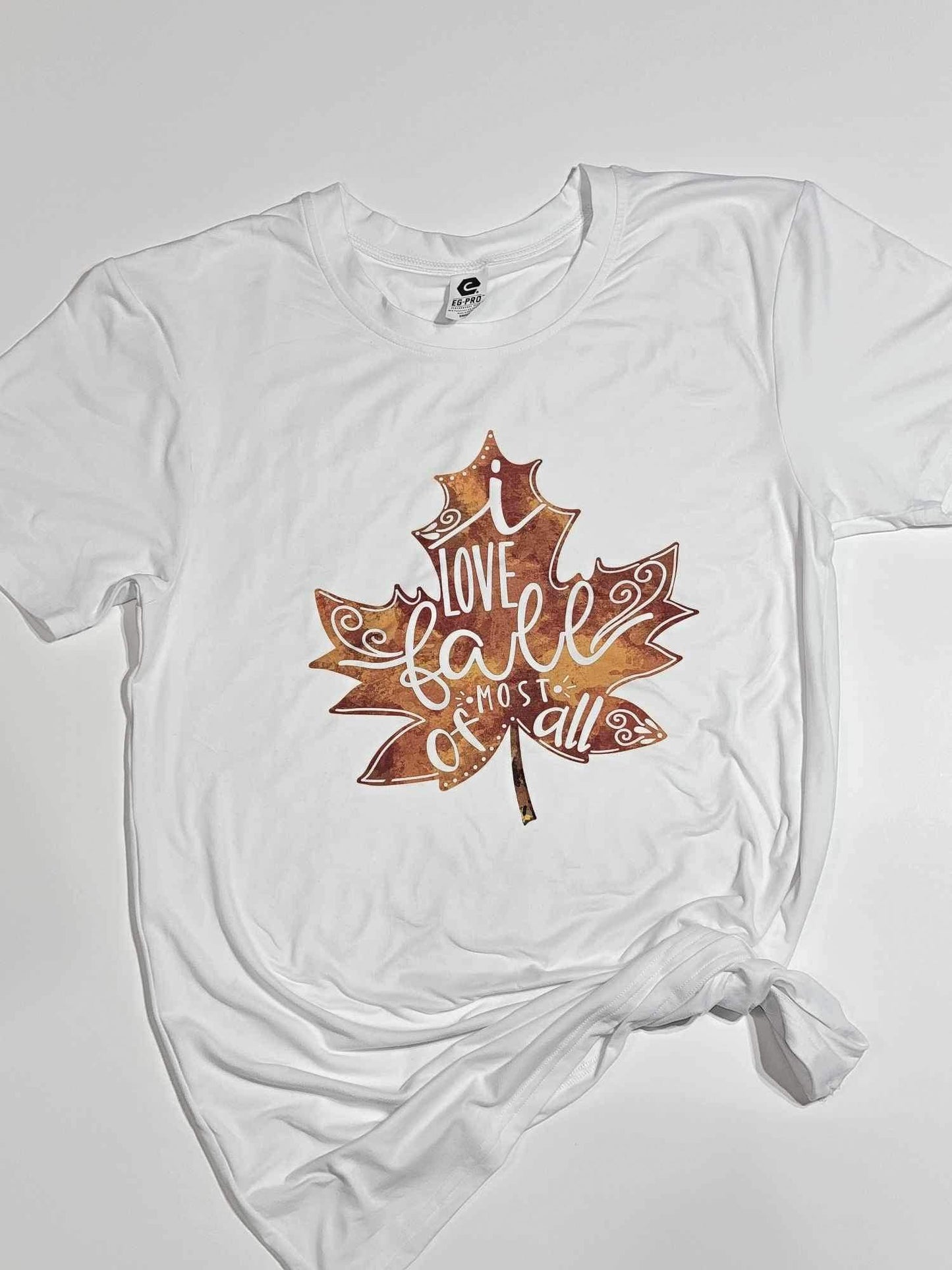 I Love Fall Most of All Graphic Tee