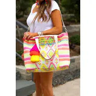 Turks and Caicos Tote Bag Multi