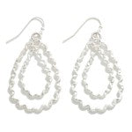 "Simply Cute" Teardrop Scalloped Earrings