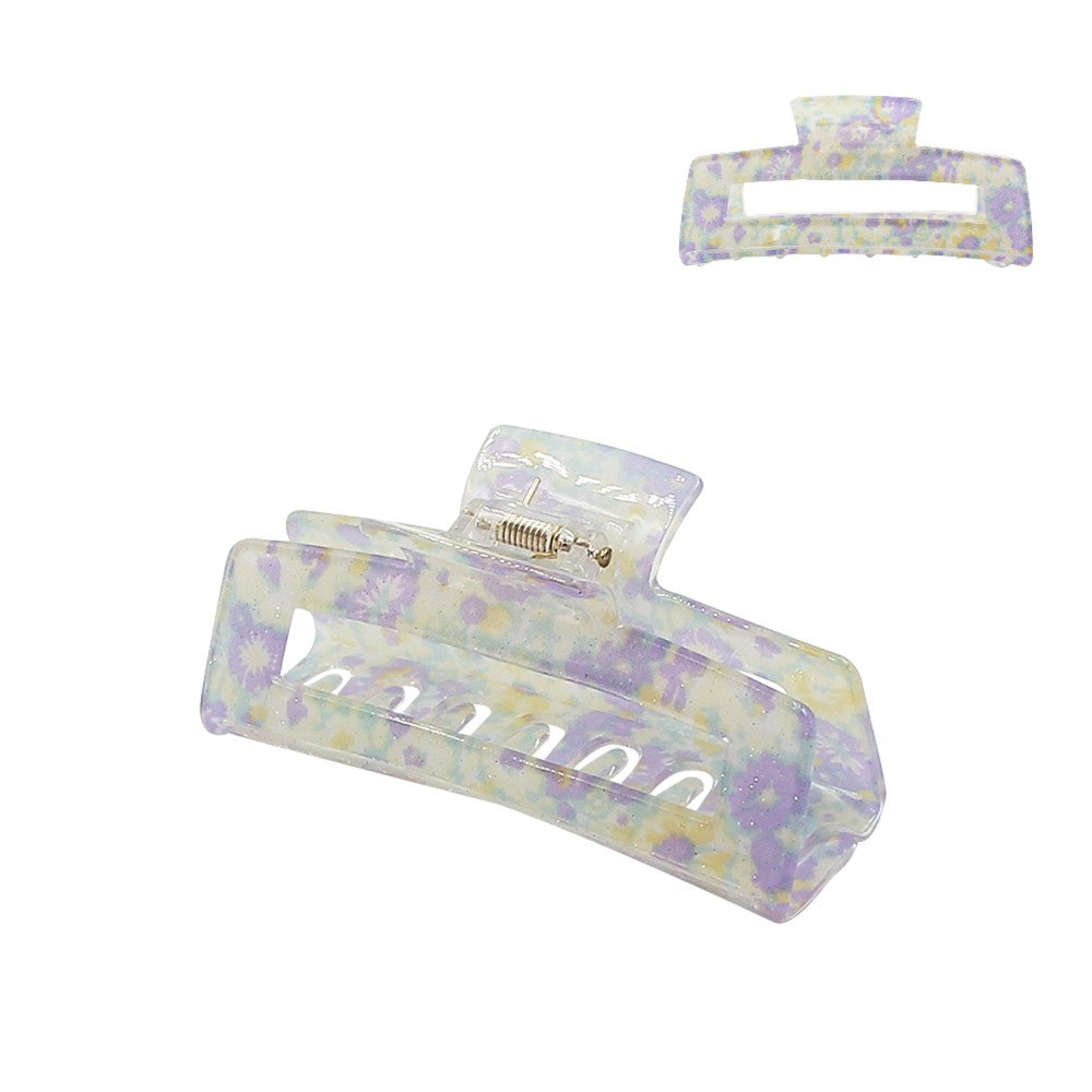 "Speak Beautiful Things" Purple Hair Claw Clip