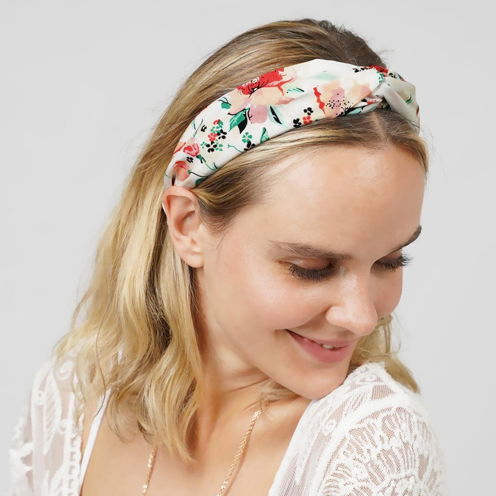 "Have Faith" Mixed Floral Headband