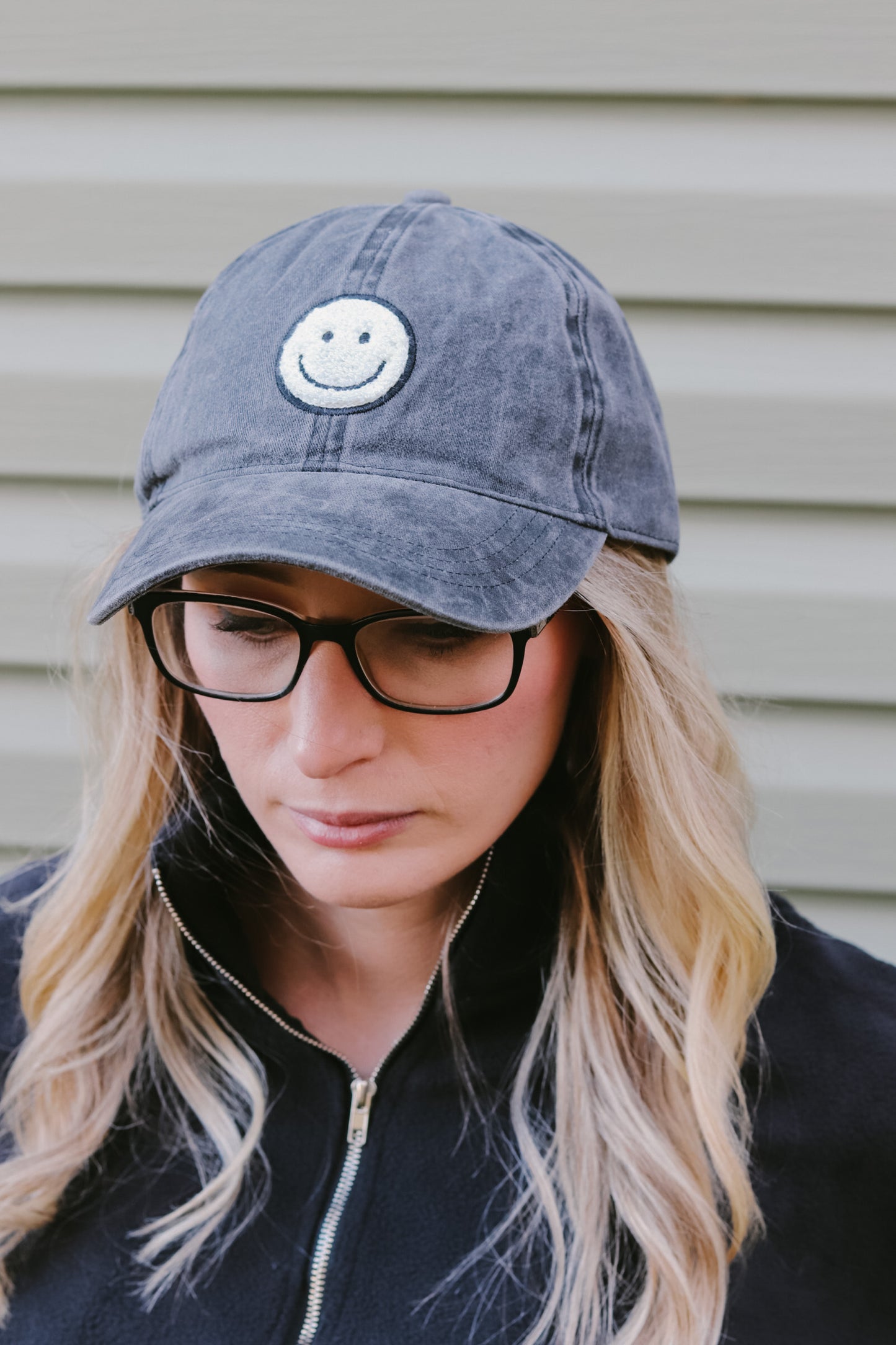 Smiley Face Baseball Hat
