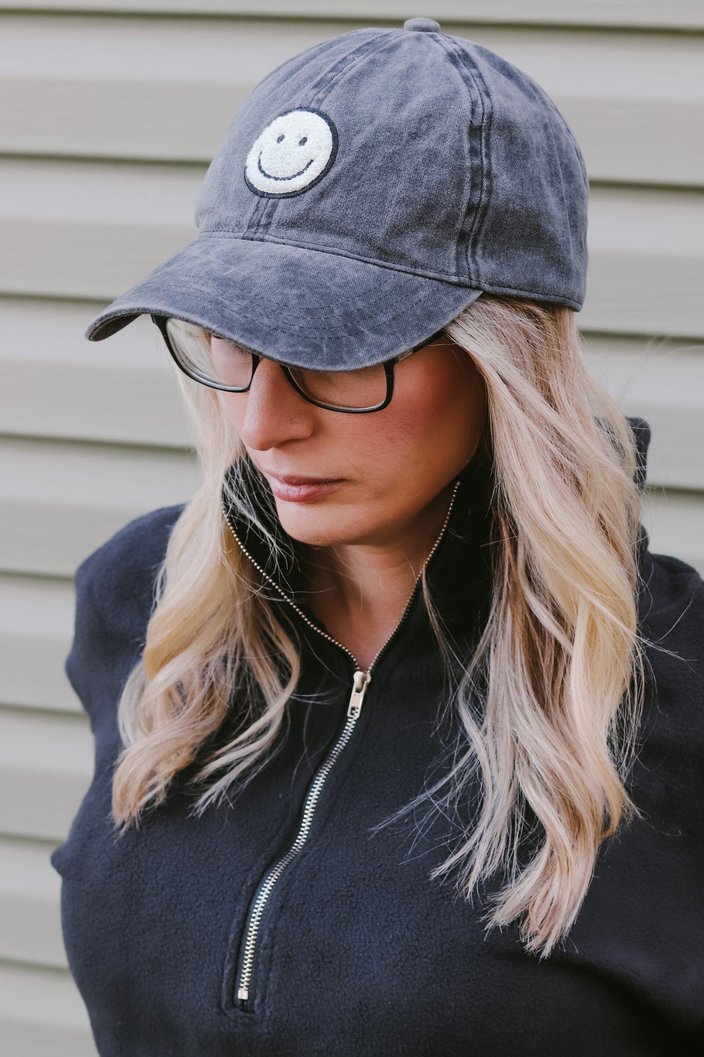 Smiley Face Baseball Hat