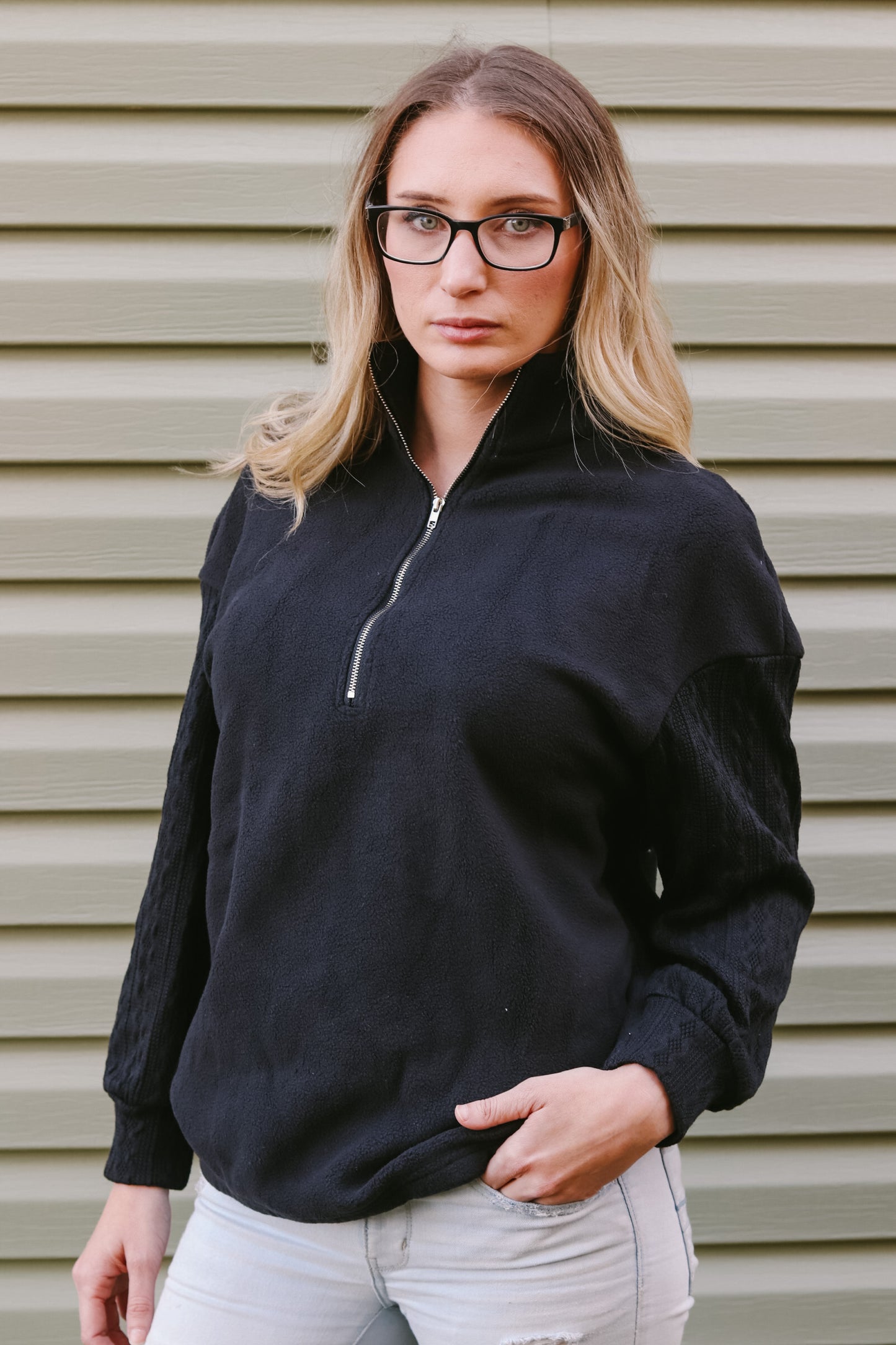 Rockin' Comfy Fleece Sweater