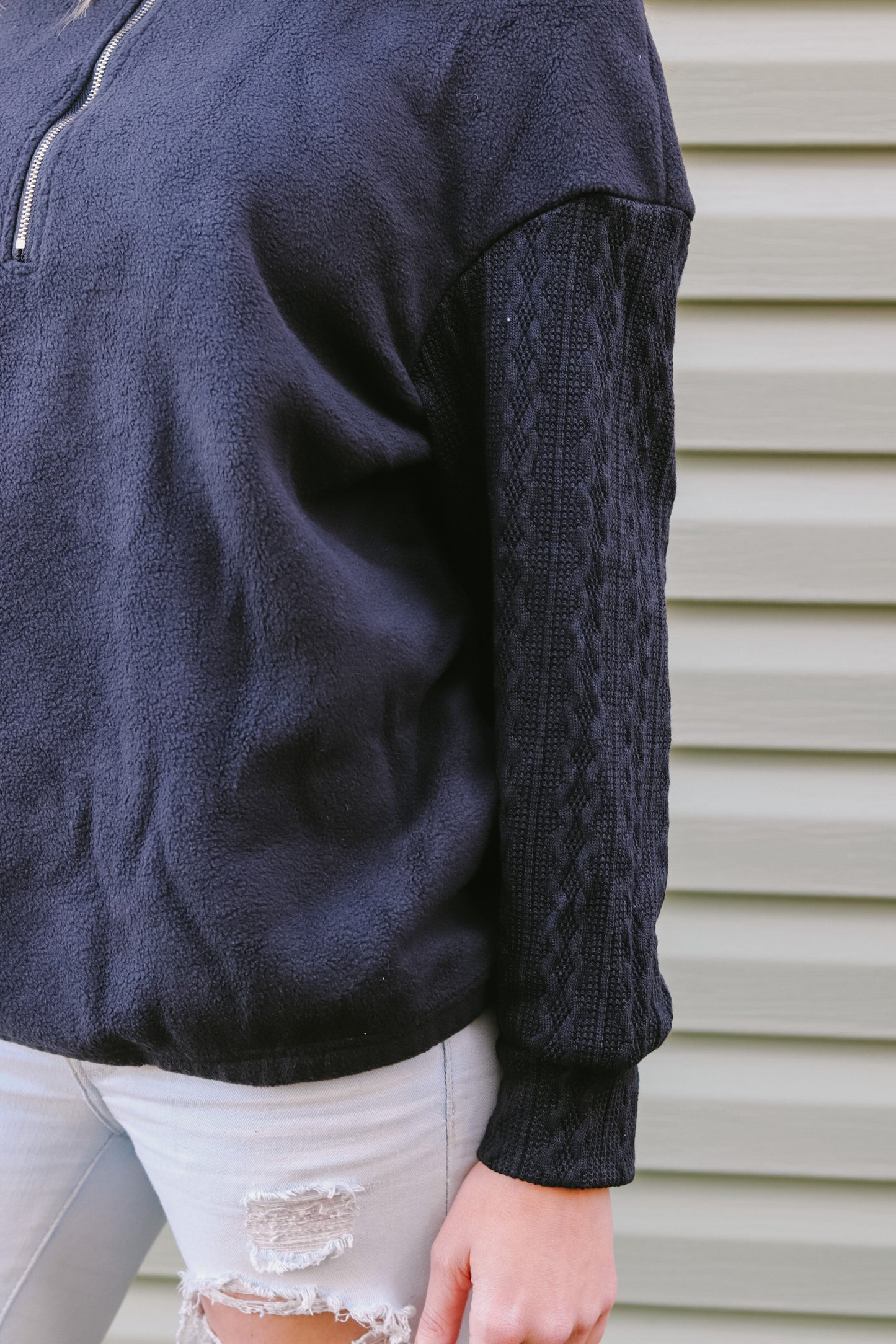 Rockin' Comfy Fleece Sweater