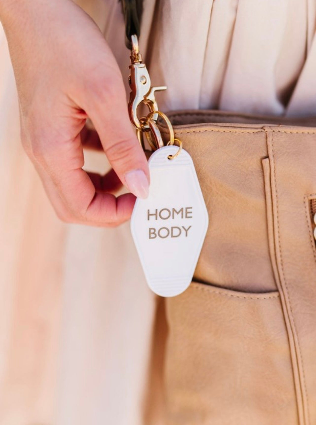 Motel Keychain