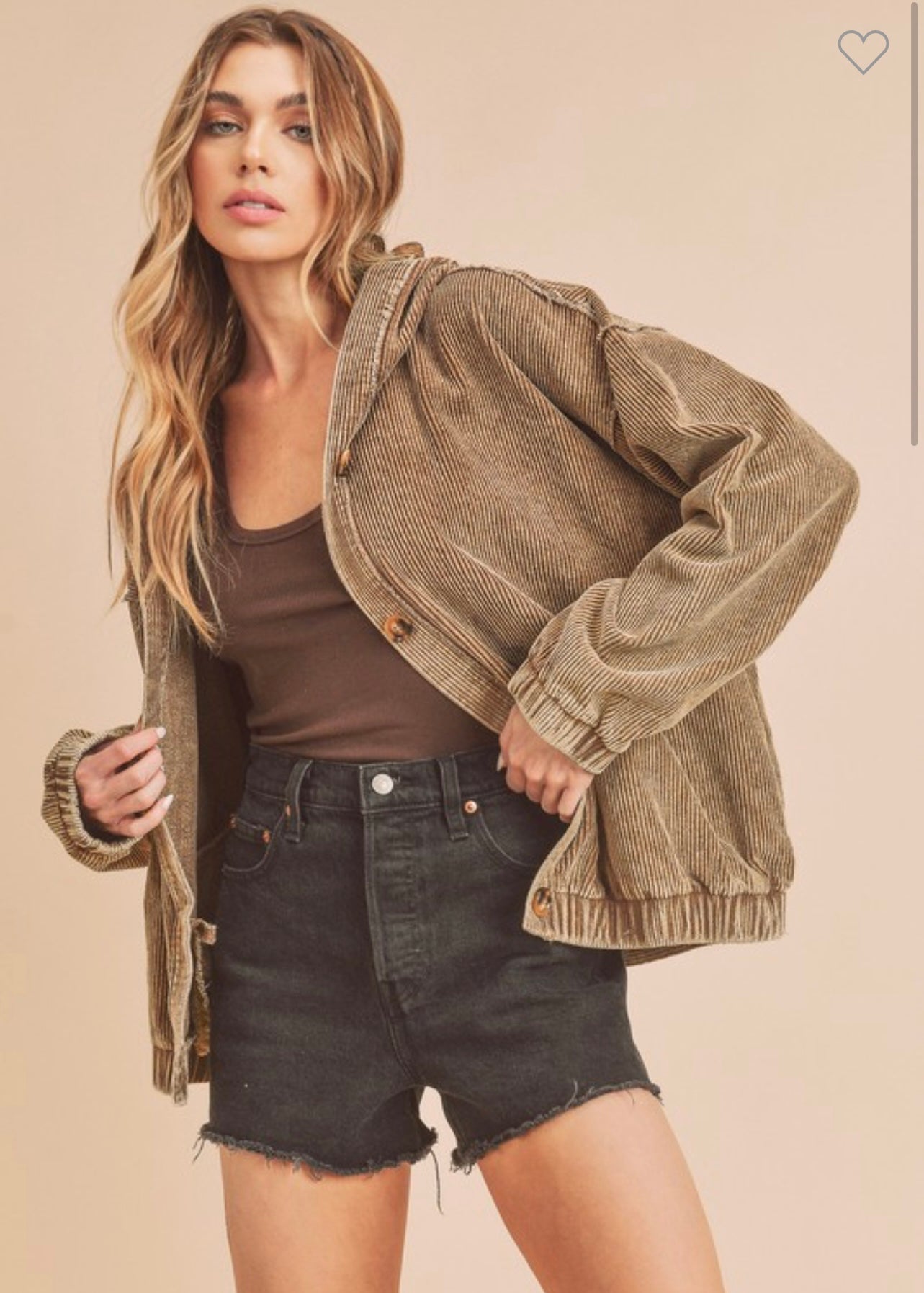 Corduroy Nadia Jacket (4 colors)