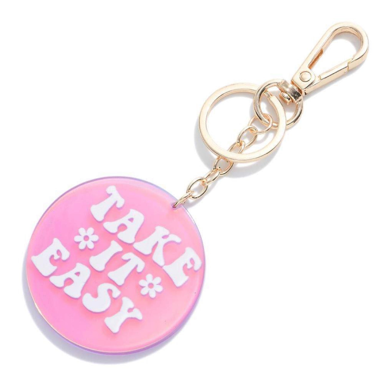 Take It Easy Keychain