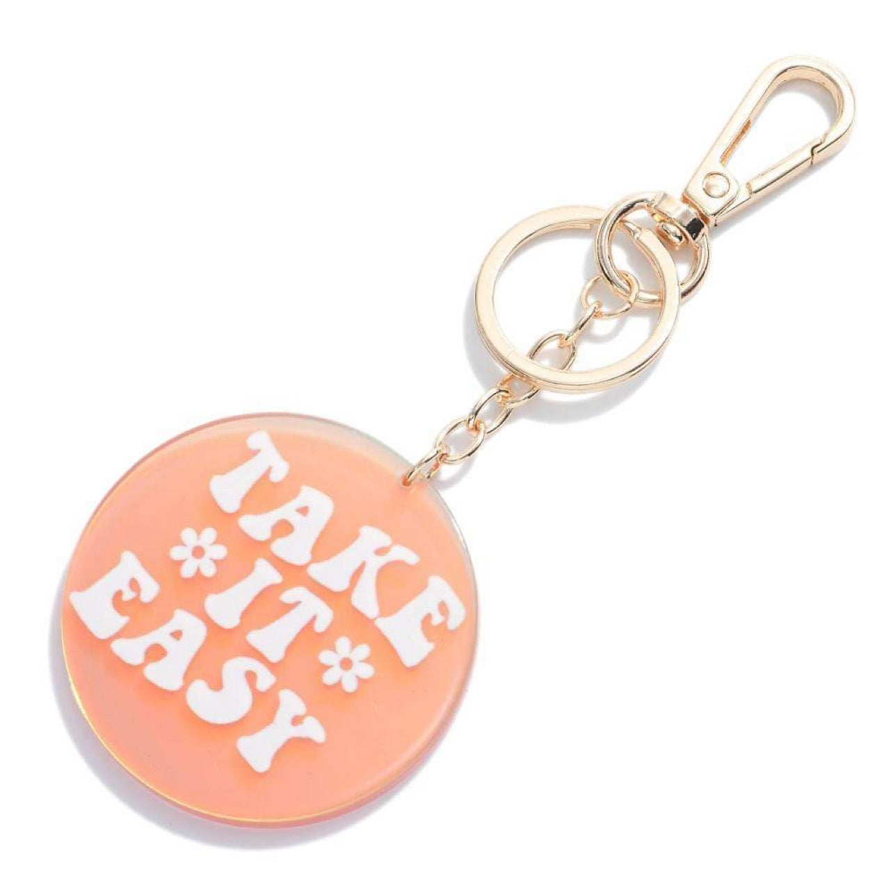 Take It Easy Keychain