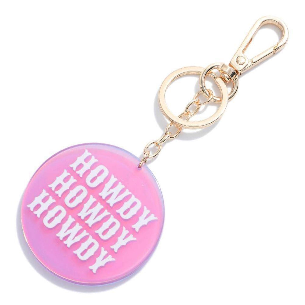 HOWDY HOWDY HOWDY Keychain