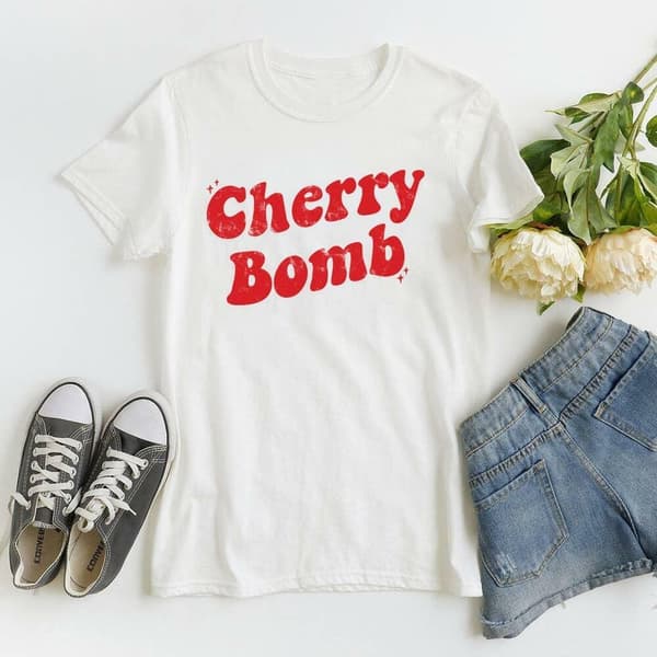 Cherry Bomb Graphic Tee