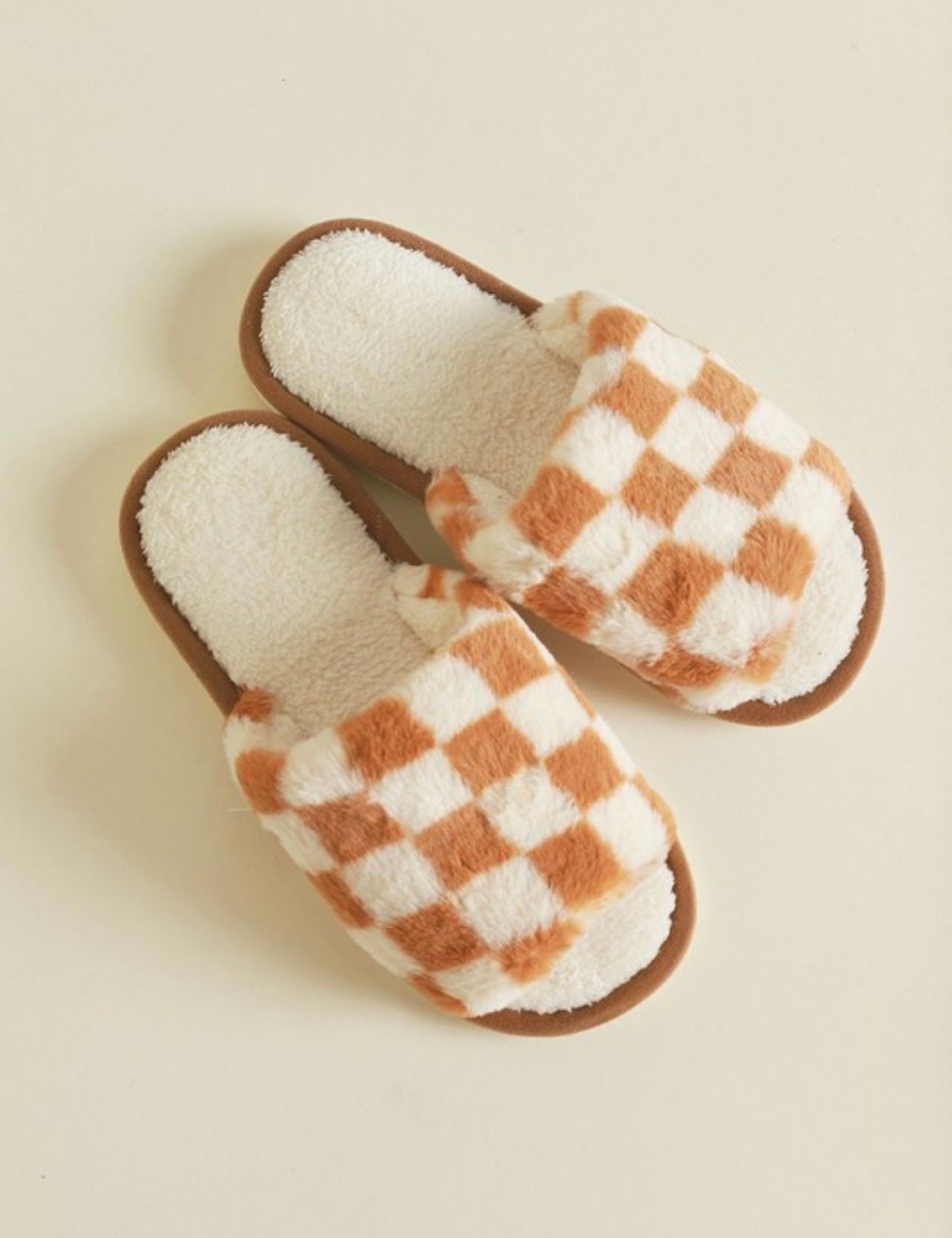 Checkered Slippers