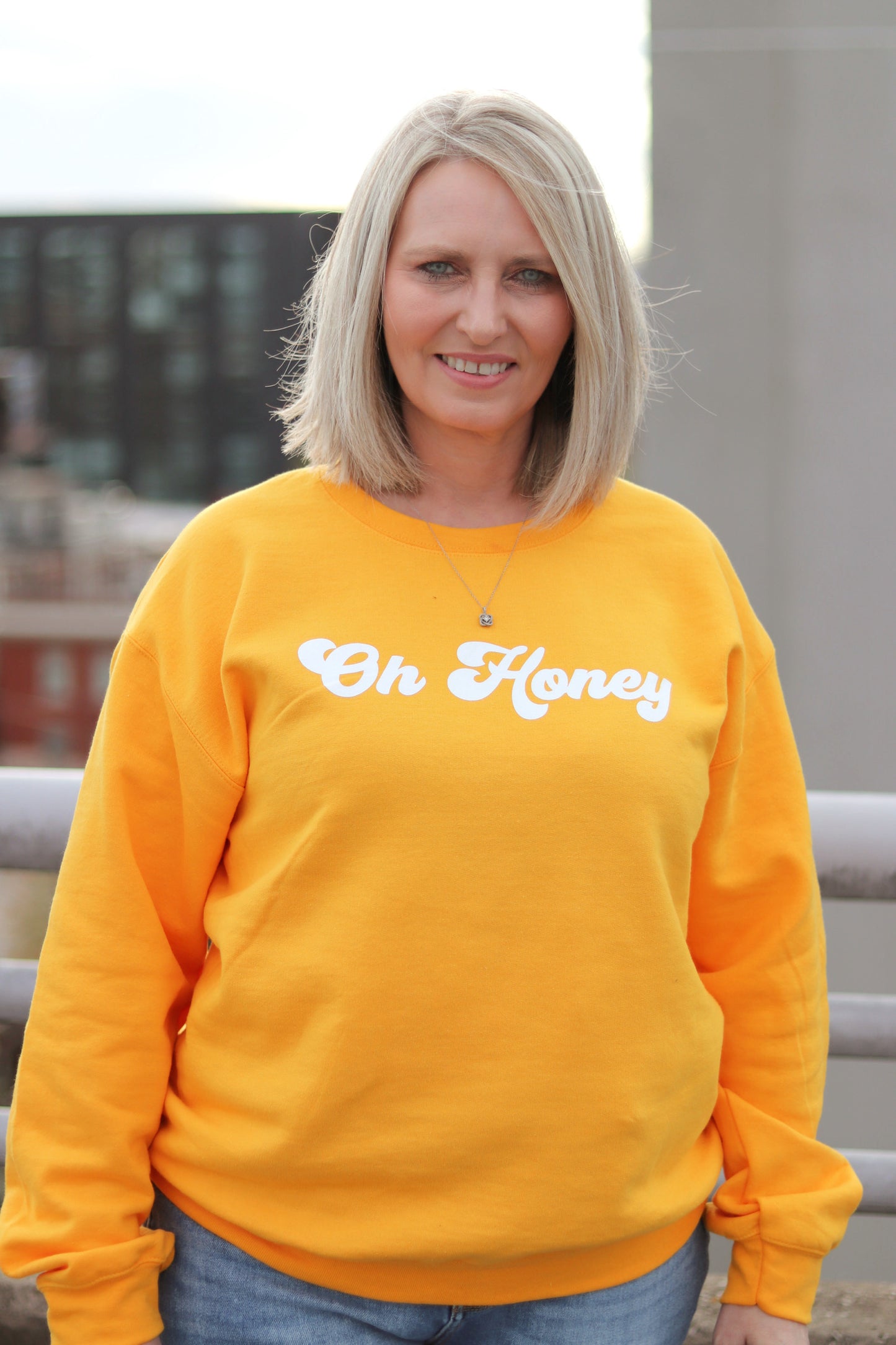 Oh Honey Crewneck Pullover
