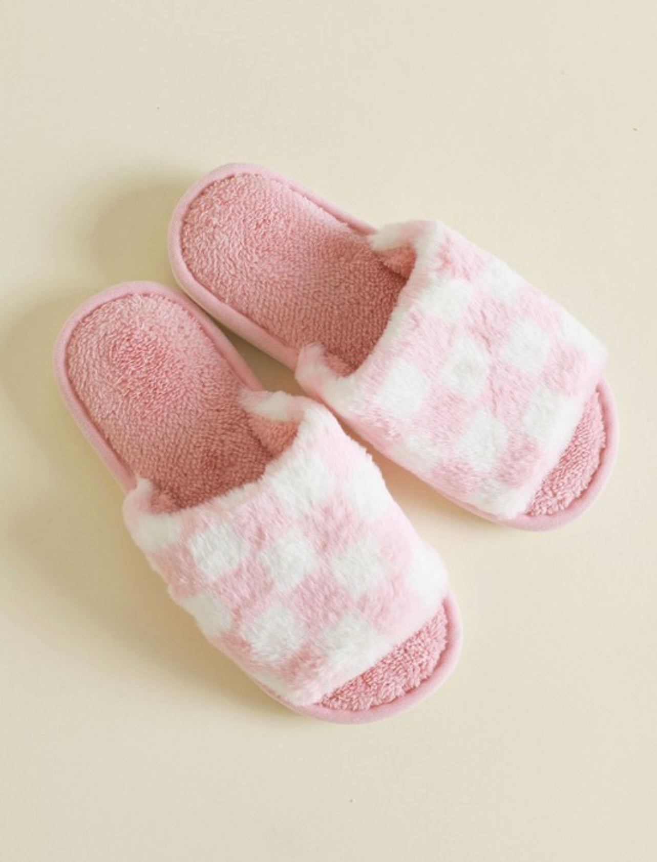 Checkered Slippers