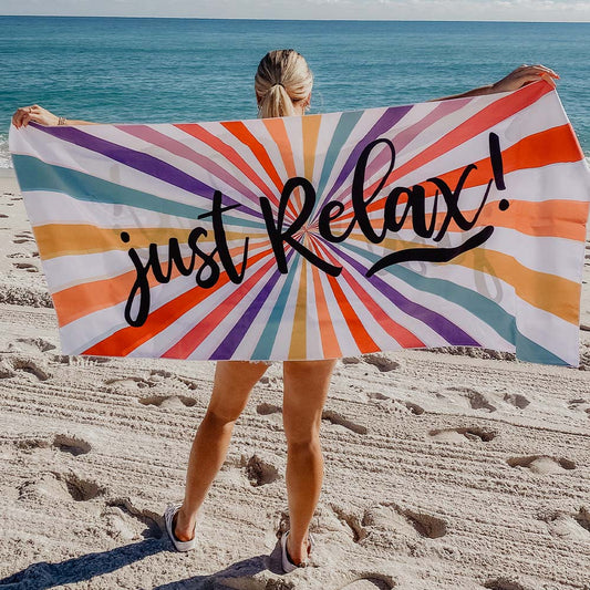 Just Relax Quick Dry Beach Towel
