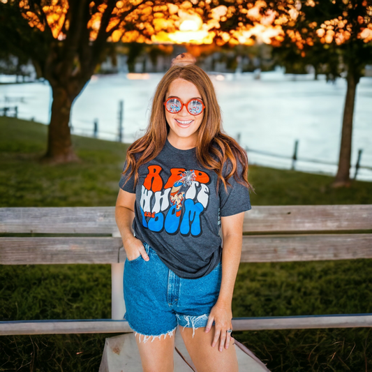 Red, White and Boom Tee