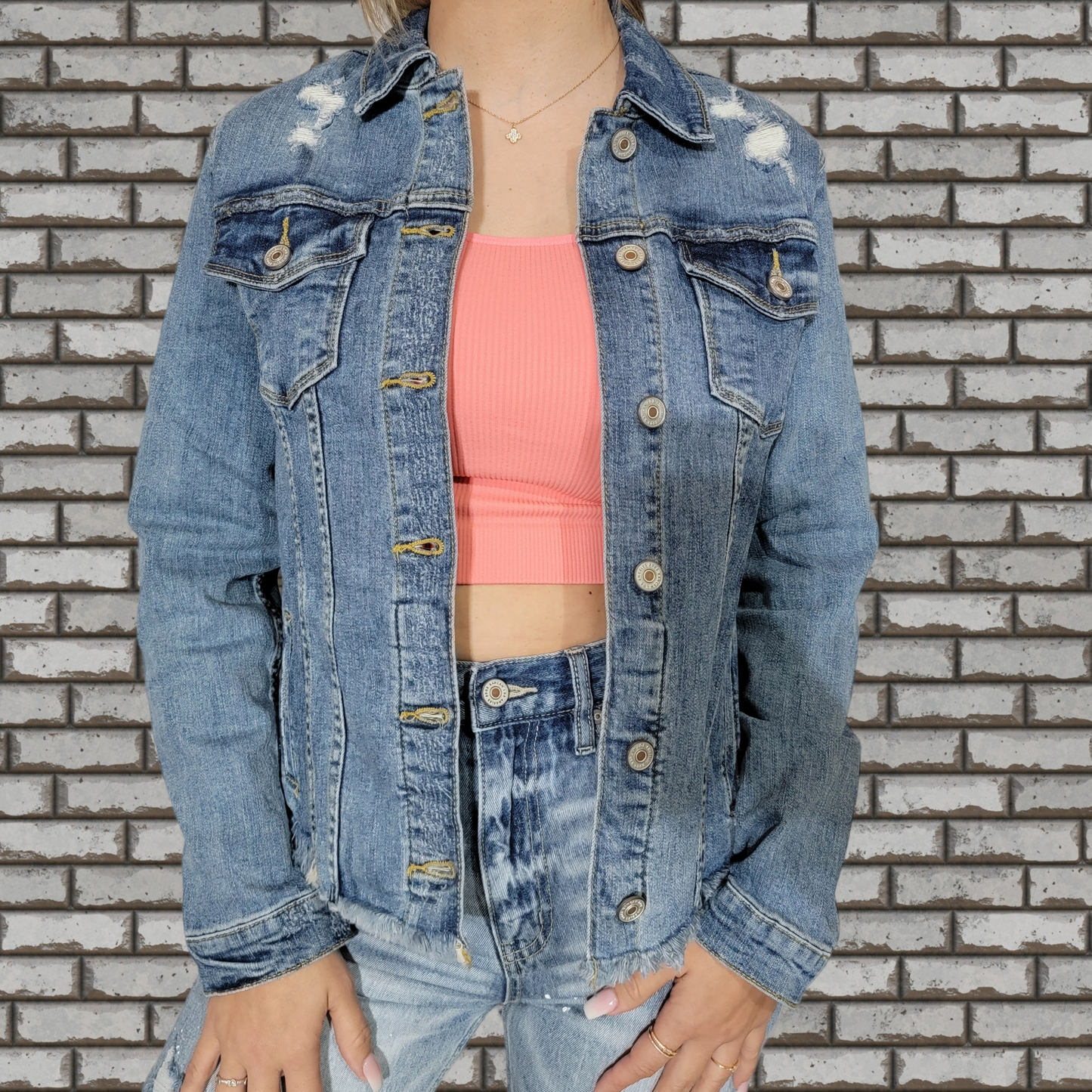 Kan Can Zoey Denim Jacket