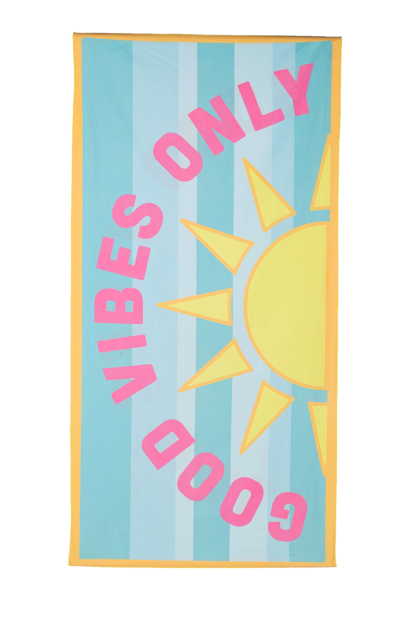 Good Vibes Only Quick Dry Beach Towel