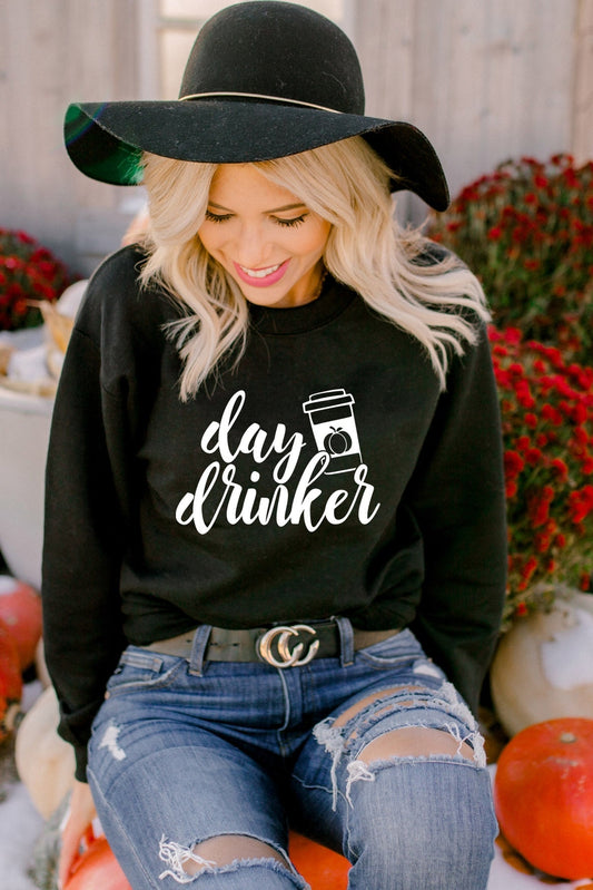 Fall "Day Drinker" Sweatshirt
