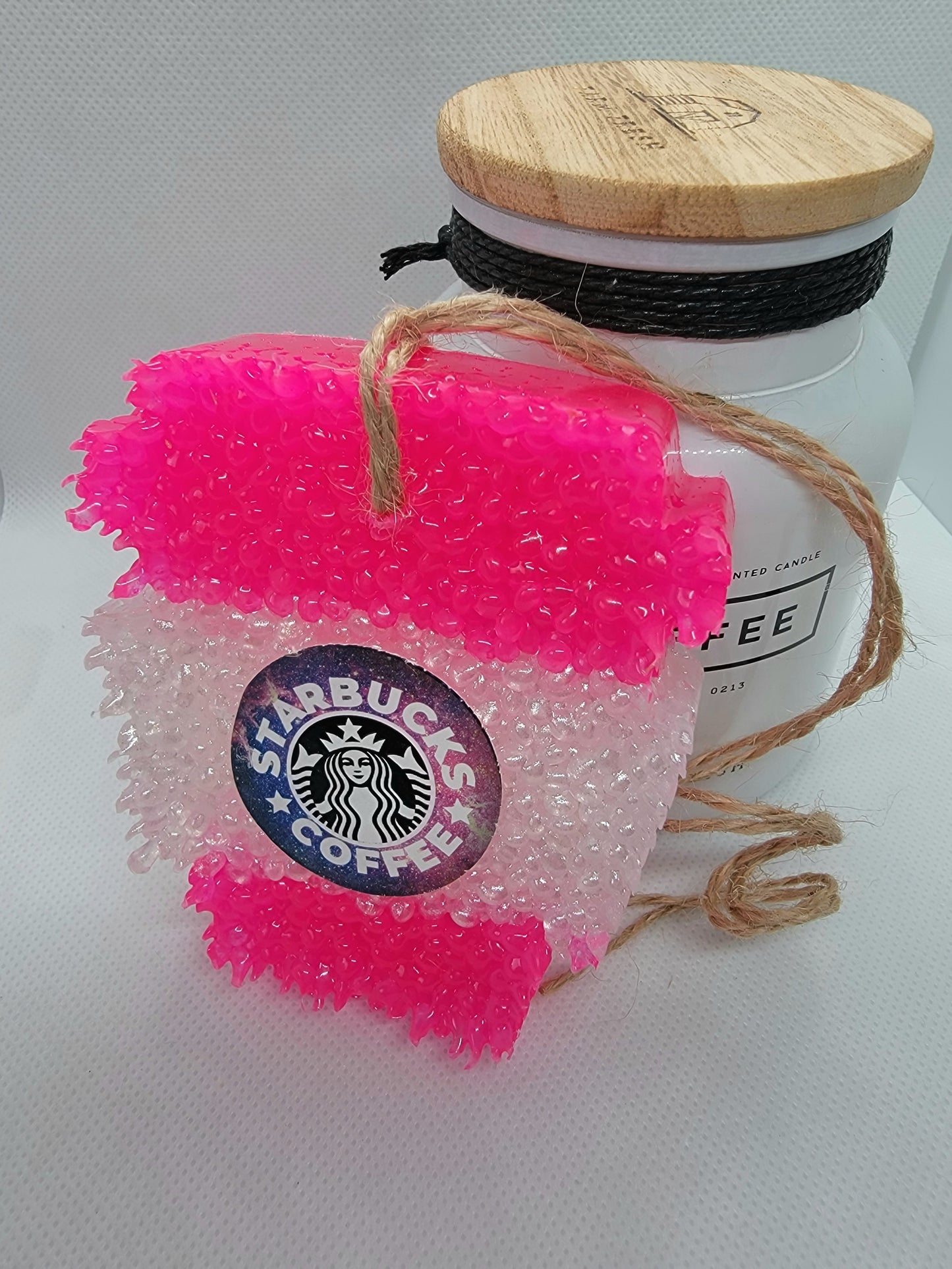 Pink Latte Cup Freshie