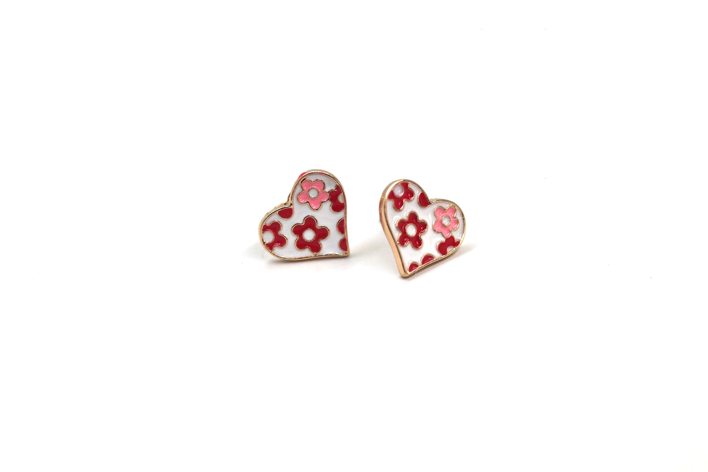 "You Had Me At Hello" Pink Heart Earrings