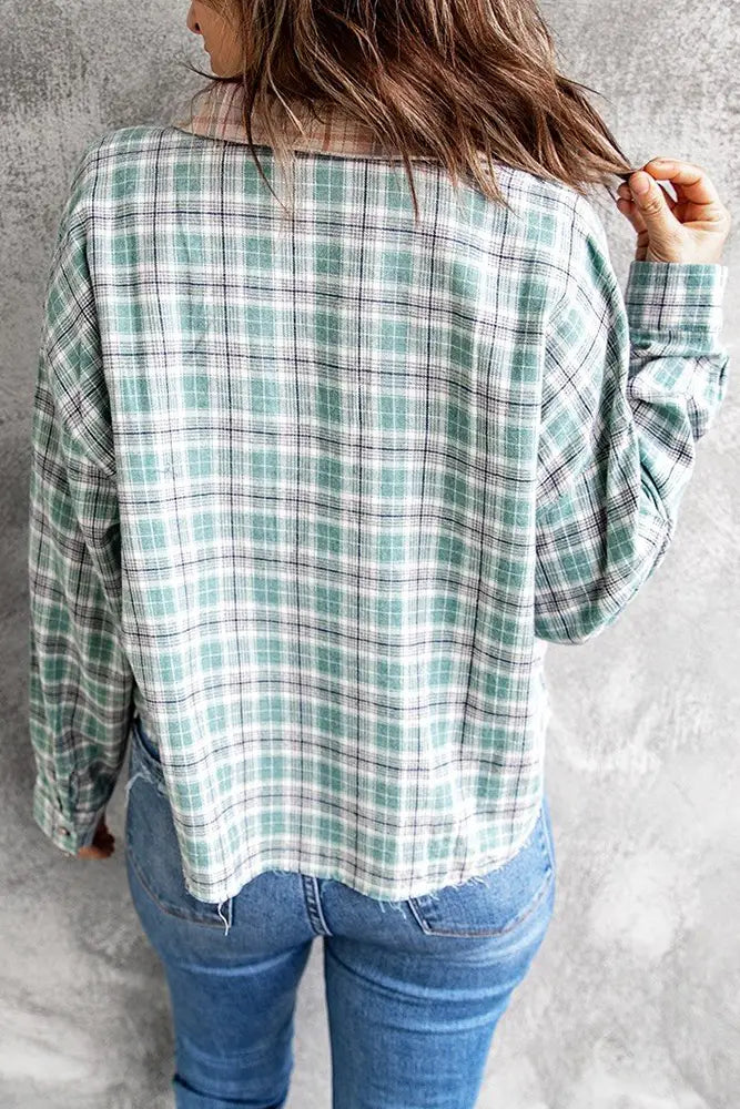 Livin' In The Country Cropped Button up