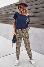 Fashionably Comfy Leopard Set