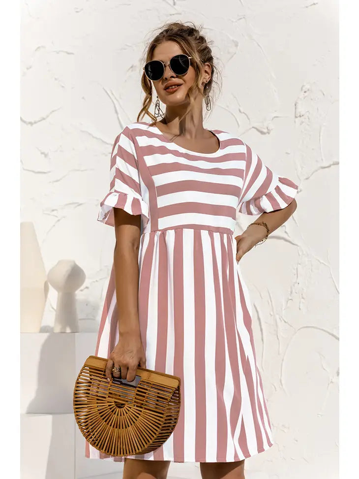 Spring Stripes Dress